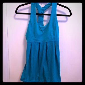 Pretty Aqua Lululemon Tank Top